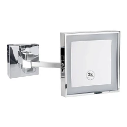 Косметическое зеркало Bemeta Cosmetic mirrors 116201202 с подсветкой, хром