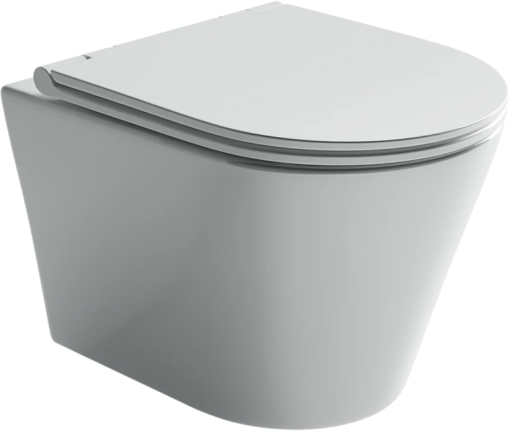 Система инсталляции для унитазов Ceramica Nova Envision Round CN1001CH с кнопкой и унитазом CN3011