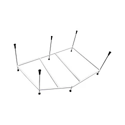 Каркас для ванны AM.PM Like W80A-170L110W-R серый