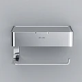 Держатель туалетной бумаги AM.PM Inspire 2.0 A50A341500 с полкой для телефона и контейнером, хром