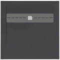 Душевой поддон Allen Brau Infinity 90x90см 8.21001-AM серый