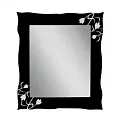 Зеркало Cezares 990.04 decorato черный профиль
