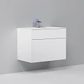Тумба с раковиной AM.PM Inspire 2.0 80 белый матовый