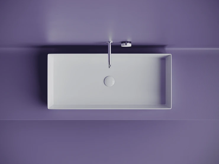 Раковина накладная Ceramica Nova Element CN6072 белая глянец