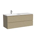 Тумба под раковину Sancos Folk 120 FL120LCP левая, капучино
