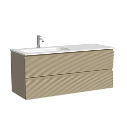 Тумба под раковину Sancos Folk 120 FL120LCP левая, капучино