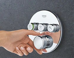 Термостатический смеситель Grohe Grohtherm SmartControl 29121000 для душа, хром