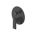Смеситель встраиваемый для душа Bravat PB8369402BW-2-ENG черный