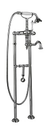 Напольный смеситель для ванны с душем Cezares MARGOT-VDPS2-01-Bi хром