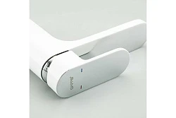 Смеситель для раковины Gappo G1083-8 белый / хром