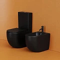 Унитаз-компакт Ceramica Nova Metropol CN4001TMB черный матовый