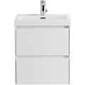 Тумба с раковиной BelBagno Pietra Mini 50 белая глянцевая