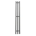 Полотенцесушитель электрический Bonna Asteria 1200x120 BNP-EI3F-dt12012Gt графит