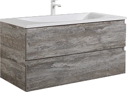 Тумба с раковиной Cezares Molveno 100 legno grigio