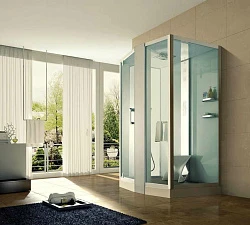 Душевая кабина Orans 150х100см SR-89102RS профиль хром