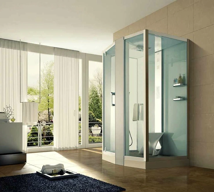 Душевая кабина Orans 150х100см SR-89102RS профиль хром
