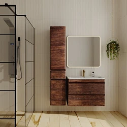 Тумба с раковиной Style Line Атлантика 80 старое дерево