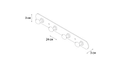 Крючок Fixsen Equipment FX-1414 хром