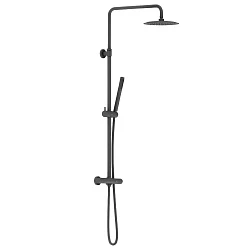 Душевая стойка Damixa Scandinavian Pure 936740300 черная матовая