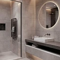 Керамогранит Global Tile Stardust 60x60 GT60600506MR светло-серый