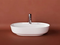 Раковина накладная Ceramica Nova MODO CN2004 белая глянцевая