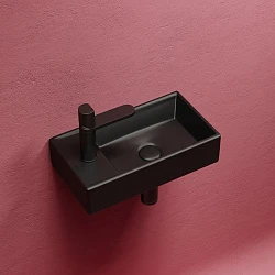 Раковина подвесная Ceramica Nova Element CN6051RMB черная матовая