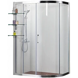 Душевой уголок Azario Victoria 120х90см AZ-NNQ2131-1-R 900 профиль хром, стекло прозрачное