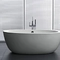 Акриловая ванна BelBagno 170x90x60 BB67-170 белая глянцевая