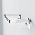 Полка AM.PM Sense L A7455100 серебристая