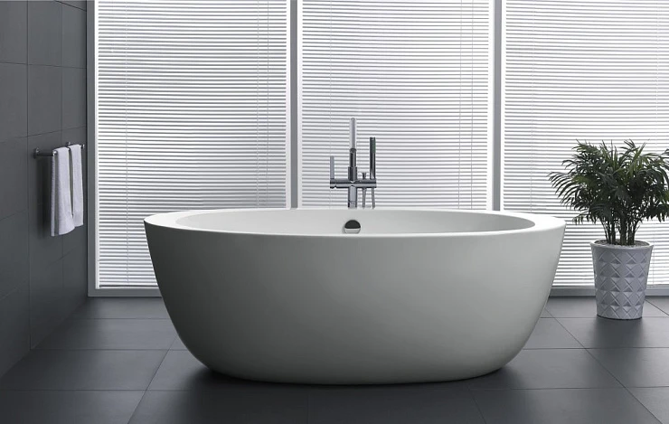 Акриловая ванна BelBagno 170x90x60 BB67-170 белая глянцевая