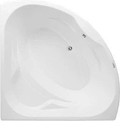 Акриловая ванна Aquanet Vitoria 130x130 204049 белая глянцевая