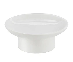 Мыльница Wasserkraft С181 белая глянцевая
