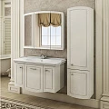 Тумба с раковиной Comforty Палини 100 00004148011CF белая
