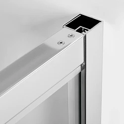 Душевая дверь в нишу Wasserkraft Berkel 110см 48P13 профиль хром, стекло прозрачное