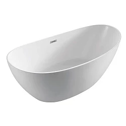 Акриловая ванна Azario GLASGOW 180х80х66,5 GLA18080 белая глянцевая
