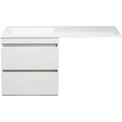Тумба под раковину Style Line Даллас 120 СС-00002351 белый глянец