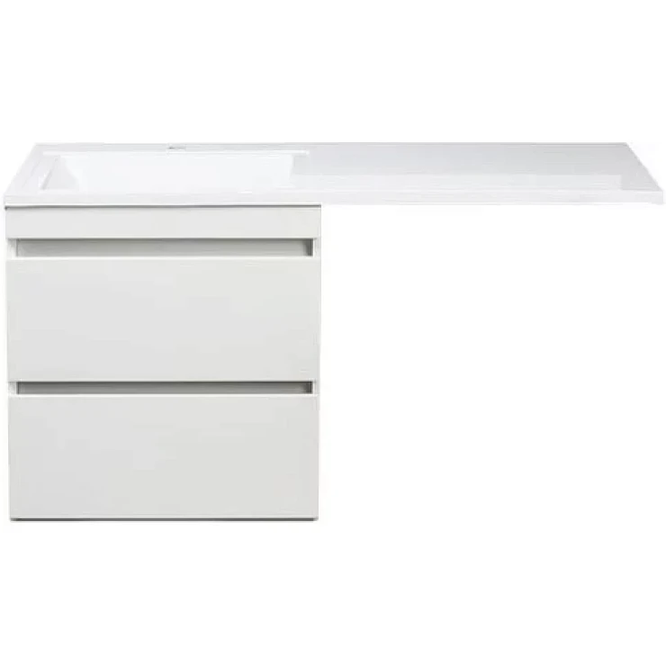 Тумба под раковину Style Line Даллас 120 СС-00002351 белый глянец