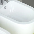 Биде напольное Ceramica Nova Metropol CN4005 белый глянец