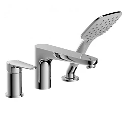 Смеситель на борт ванны Bravat Iguassu F5173218CP-1-RUS хром