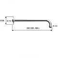 Кронштейн Remer RR343 хром