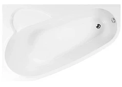 Акриловая ванна Vagnerplast Selena 160x105 VPBA163SEL3LX-04 левая, белая глянцевая