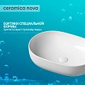 Раковина накладная Ceramica Nova Element CN6047 белая глянцевая