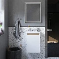 Мебель для ванной комнаты, зона красоты AM.PM X-Joy BK85FG Белый; Хром