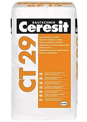 Штукатурка/шпатлевка цементная Ceresit СТ 29 25кг вн/нар руч/машин. 25кг 1/48