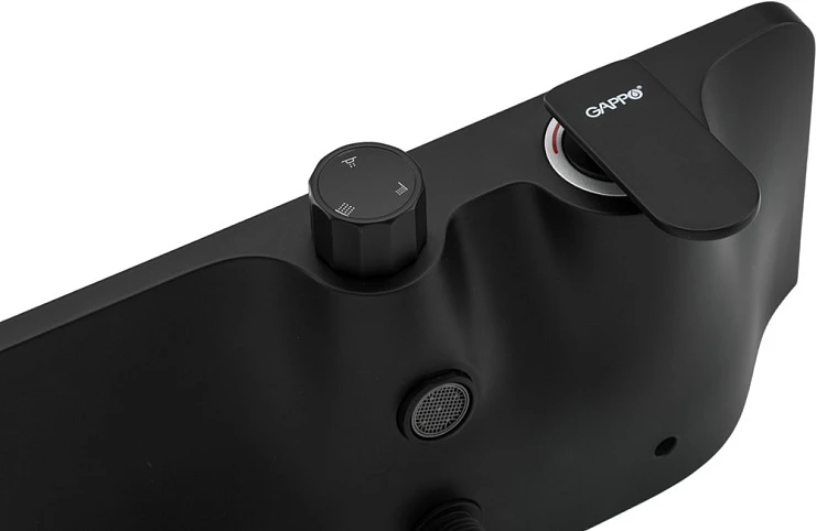 Душевая стойка Gappo G2495-5 черная