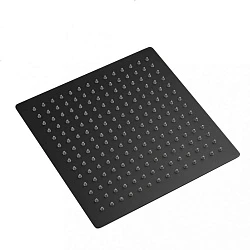 Верхний душ BERGES VENTAS S BLACK 074002 черный матовый