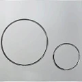 Кнопка смыва AlcaPlast THIN M672 хром матовая