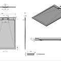 Душевой поддон Vincea 160х90см VST-4SRL9016W белый