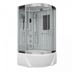 Душевая кабина Niagara Luxe 80x120см NGL-7712W L профиль серебро