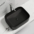 Раковина накладная Ceramica nova Element 505*380*150мм CN6052MB черная матовая